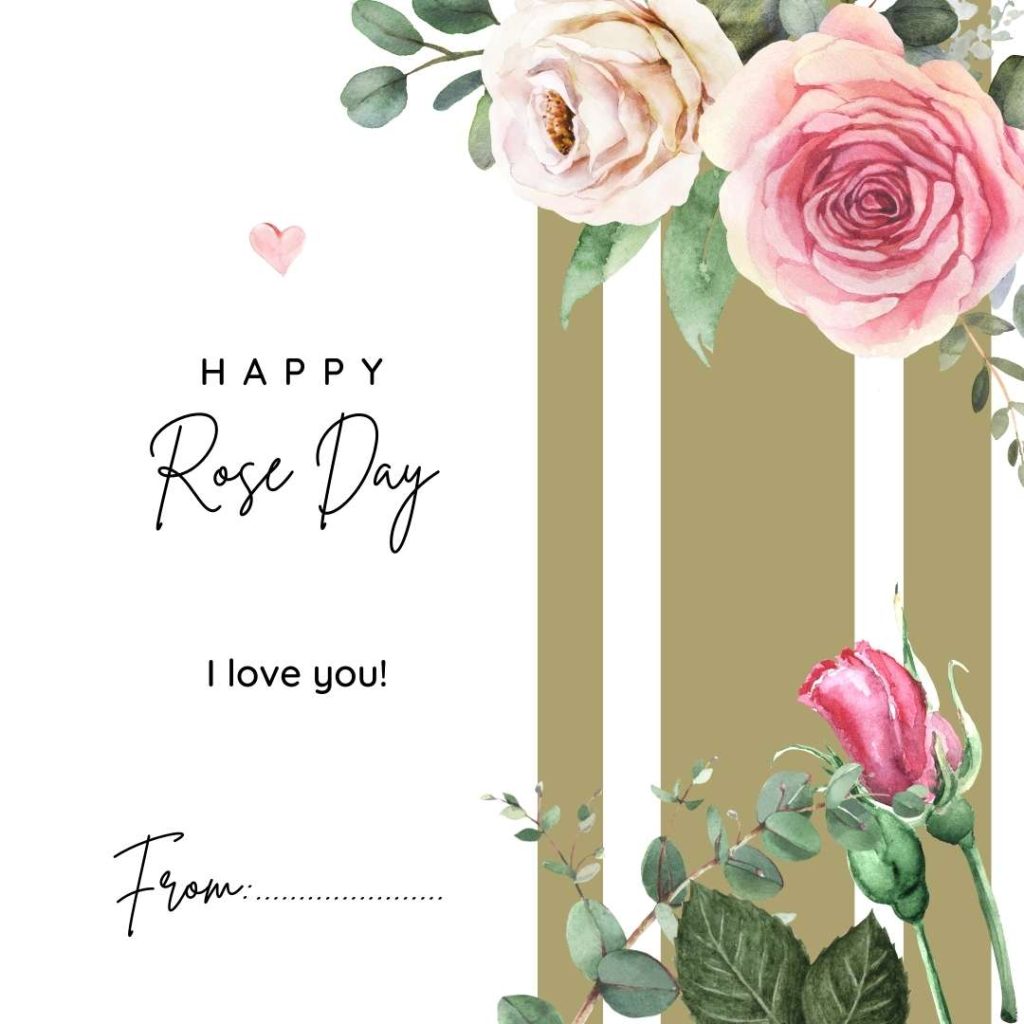 Happy rose day images for Husband