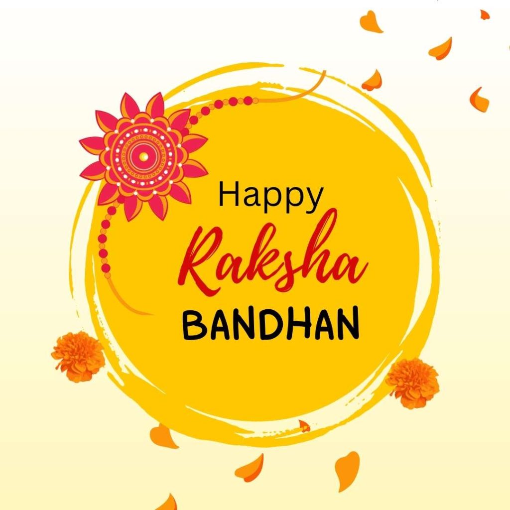 Happy Rakshabandhan Round Image