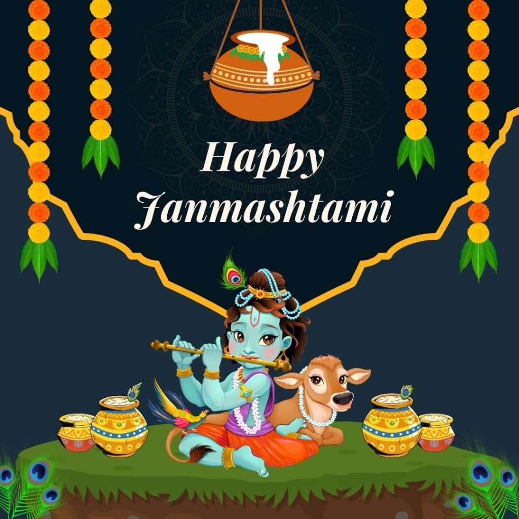 janmashtami images in hindi
